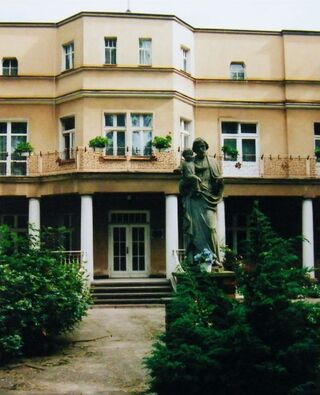 Puschkau / Pusczykowo, bývalý dětský domov. Zdroj: Paměť národa / archiv pamětnice Marie Šupíkové